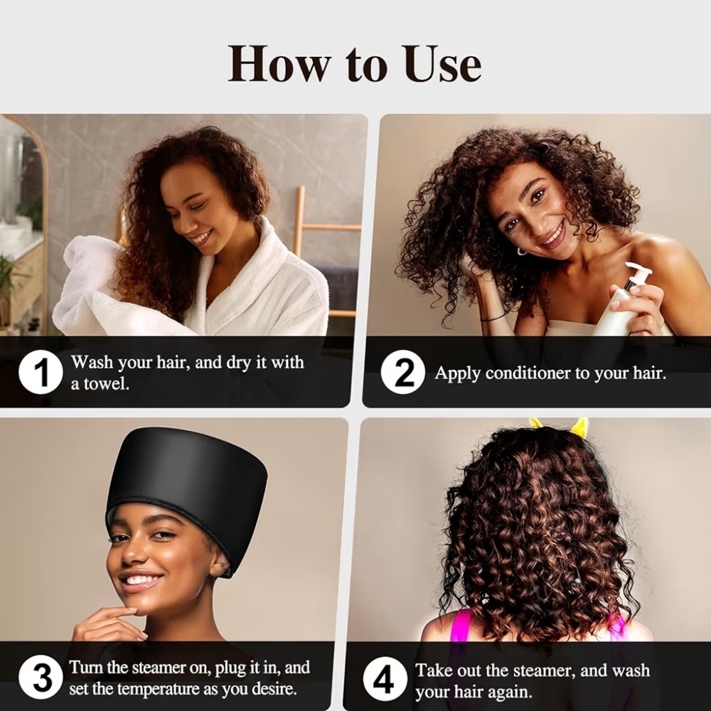 Aopow Thermal Hair Heat Cap - Picture 6 of 7